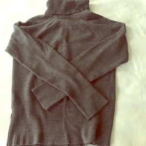 Grey turtle neck sweater